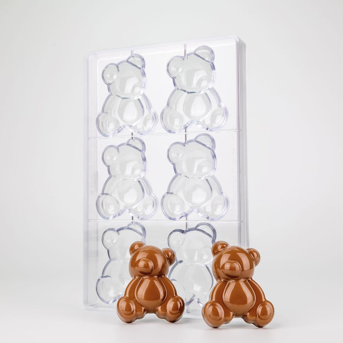 Martellato Mallow Tablet Polycarbonate Mold, 3 Cavities