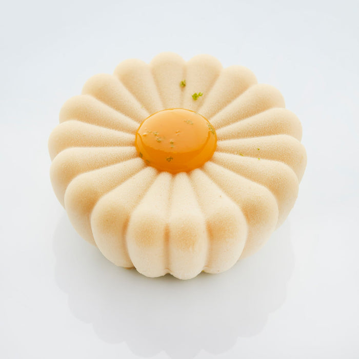 Martellato 30SIL525 black silicone Mama round mold with 6 cavities