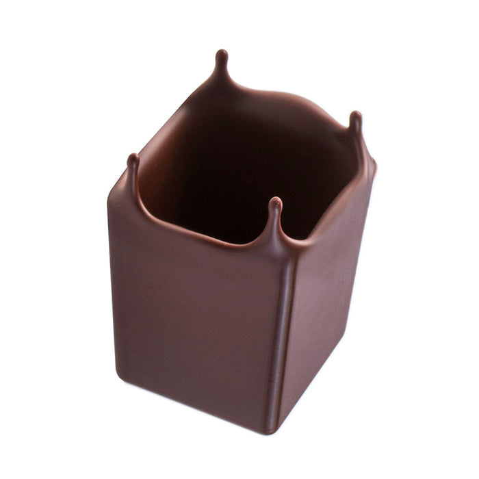 20GU008 Martellato mini cube filled chocolate polycarbonate mould with 28 cavities for professional praline production