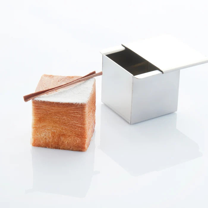 Martellato Mini Cubò Stainless Steel Travel Cake Mold 6 × 6 cm
