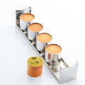 Martellato Mini Cylinder 5 stainless steel travel cake mold product image,
Martellato Mini Cylinder 5 geometric stainless steel mold for individual cakes,
Martellato professional cylindrical travel cake mold for modern pastry creations