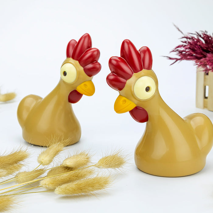 Martellato Ms Hen 3D Spinning BPA-Free Polycarbonate Chocolate Mold Set