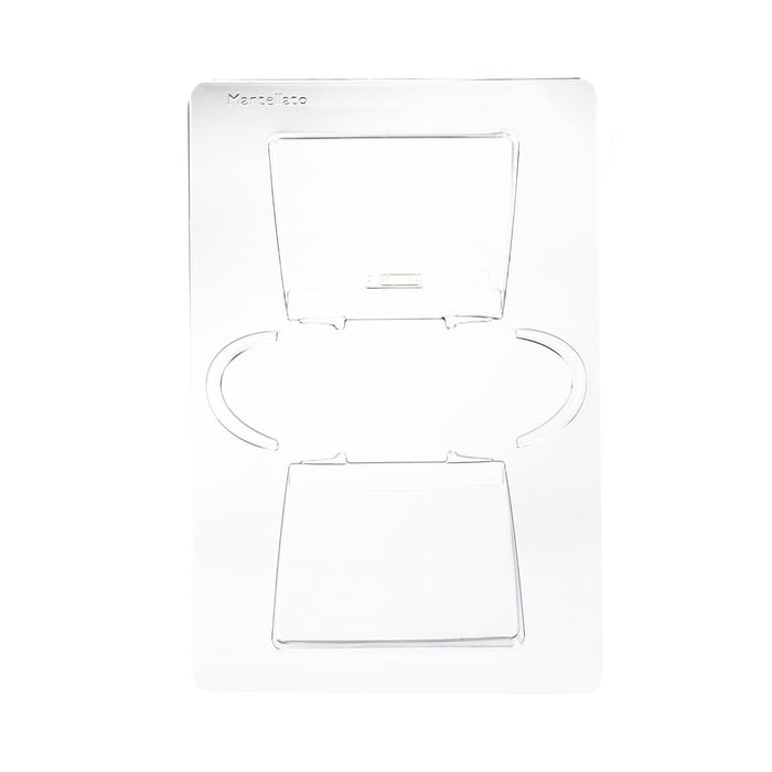 Martellato My Sweet Bag Chocolate Mold – Handbag Shape, 2-Cavity