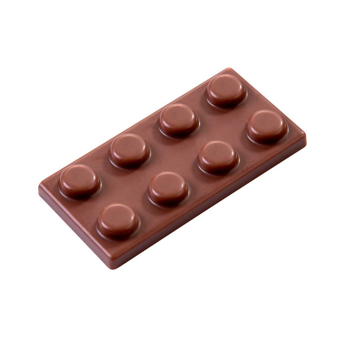 Martellato napolitain brick polycarbonate chocolate mold with 20 cavities for mini chocolates