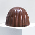 Martellato Pastry XL polycarbonate chocolate praline mold with large ribbed dome cavities