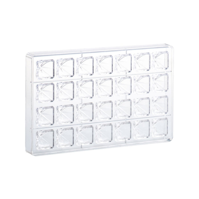 Martellato Praline Pavilion Polycarbonate Chocolate Mold, 28 Cavities