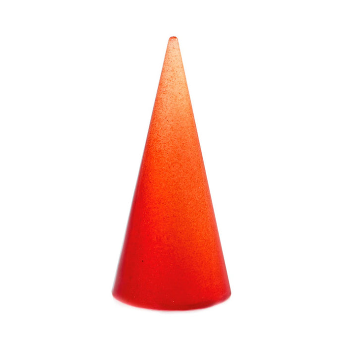 Martellato polycarbonate pyramid cone chocolate mold with 28 cavities for geometric pralines