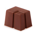Martellato rectangular polycarbonate chocolate mold with 28 cavities for professional praline and bonbon production
