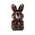 Martellato 3D bunny chocolate mold made from BPA-free clear copolyester for professional pastry and chocolate work