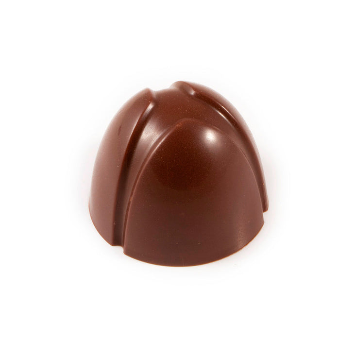 Martellato Round Praline with Insert Polycarbonate Chocolate Mold Ø27 × H20 mm product image,
Martellato professional round praline mold with insert design,
Martellato polycarbonate mold for filled chocolate pralines and bonbons
