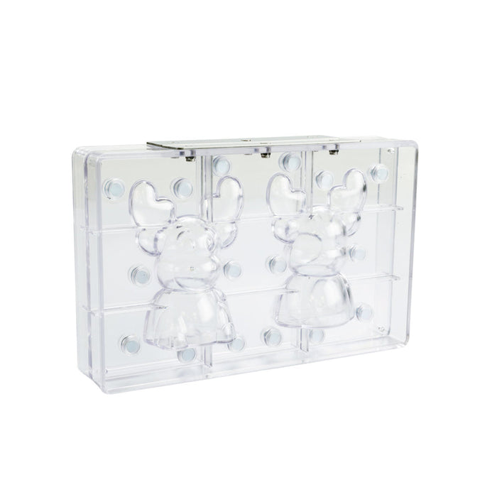 Martellato Rudolph Reindeer 3D BPA-Free Spinning Polycarbonate Chocolate Mold