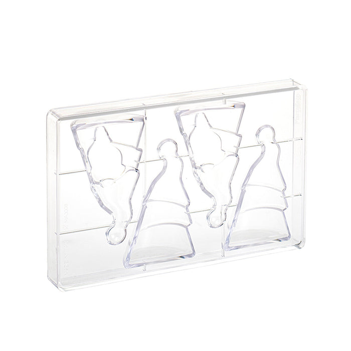Martellato Santa Claus Chocolate Mold, BPA Free