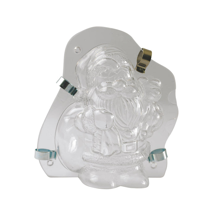 Martellato Santa Claus with Bear Chocolate Mold, 6.6 in