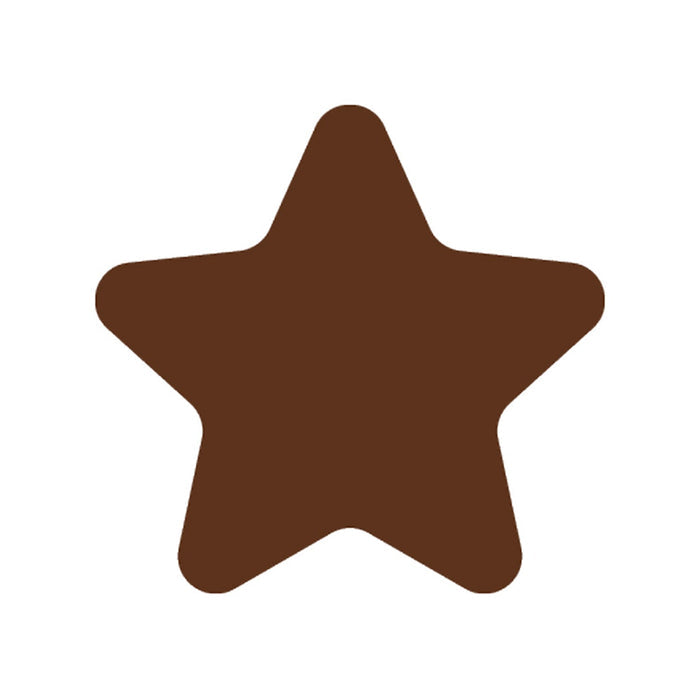 Martellato silicone chablon decorative star mold 34mm with 42 cavities for chocolate and festive pastry design