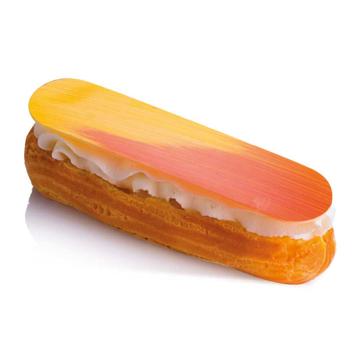 Martellato Silicone Chablon Éclair Decoration Mold, 18 Cavities