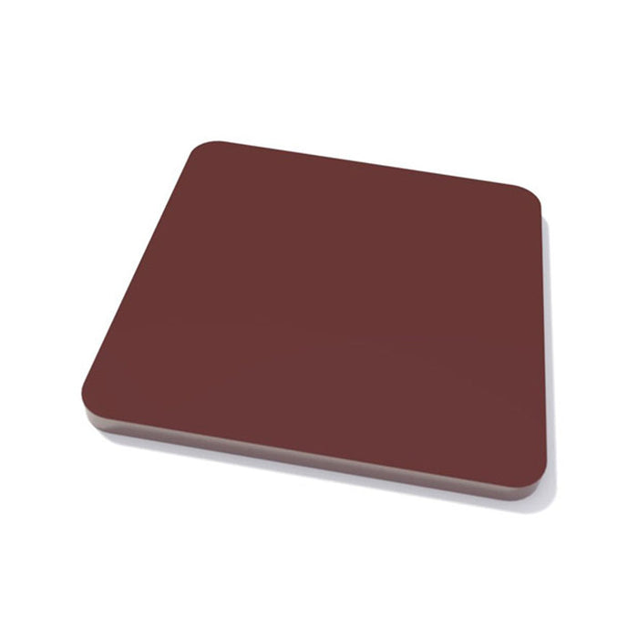 Martellato silicone chablon square decoration mold 37.5mm with 30 cavities for chocolate and pastry design