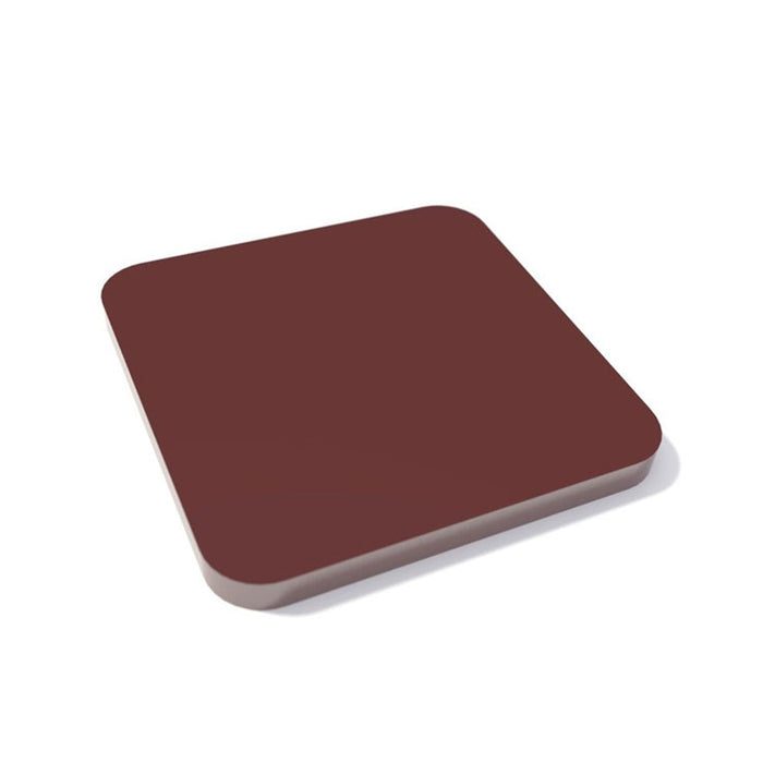 Martellato silicone chablon square decoration mold 25x25mm with 63 cavities for chocolate and pastry design