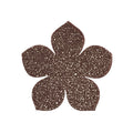 Martellato silicone flower chablon sheet for chocolate decorations in three sizes
