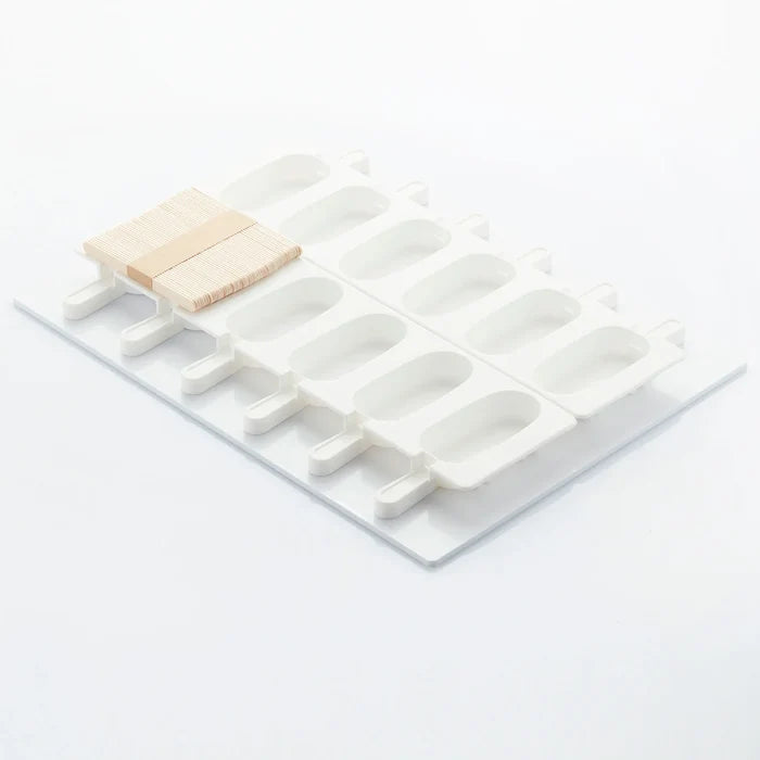 MARTELLATO Silicone Ice Cream Stick Mold CLASSIC , 2 Molds
