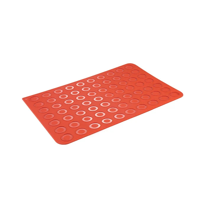 Martellato silicone macaron baking mat 23 × 15 inches with 70 round cavities