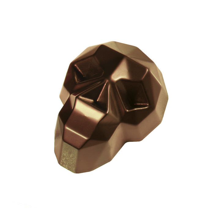Martellato Skull Polycarbonate Chocolate Praline Mold product image,
Martellato diamond skull chocolate mold for pralines and bonbons,
Martellato professional polycarbonate skull chocolate mold for Halloween treats