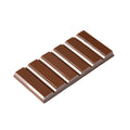 Martellato Chocobar 03 classic 100g chocolate bar tablet mold made from transparent food-safe PET plastic