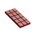 Martellato Slot polycarbonate chocolate bar mold with 3 segmented grid tablet cavities for professional chocolate production