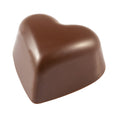Martellato Smoothy heart polycarbonate chocolate mold with 35 cavities for professional praline and bonbon production