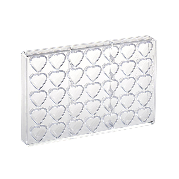 Martellato Smoothy Polycarbonate Chocolate Mold, 35 Cavities