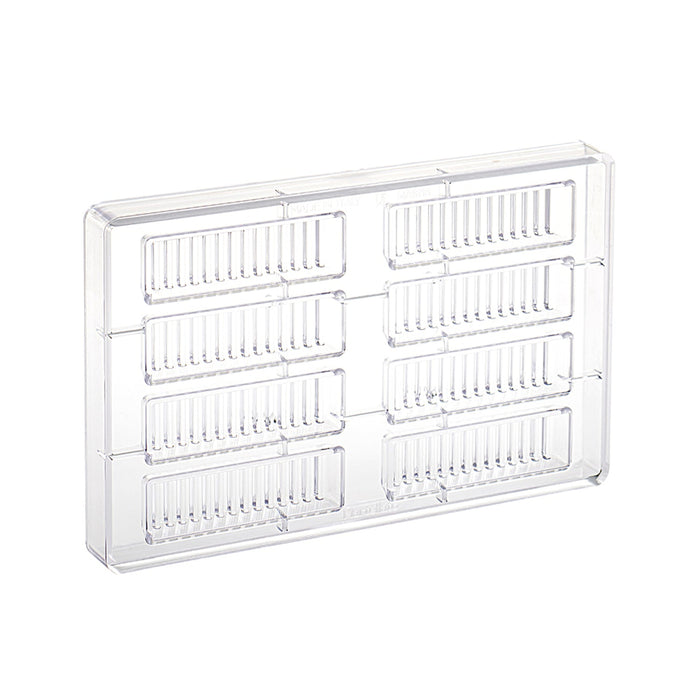 Martellato Snack Stairs Polycarbonate Chocolate Mold, 8 Cavities