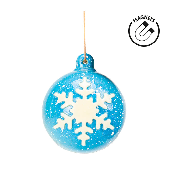 Martellato Snow Baubles 3D BPA-Free Polycarbonate Chocolate Mold for Christmas Ornaments