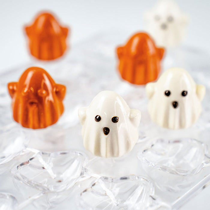 Martellato Spooky Ghost Polycarbonate Chocolate Praline Mold