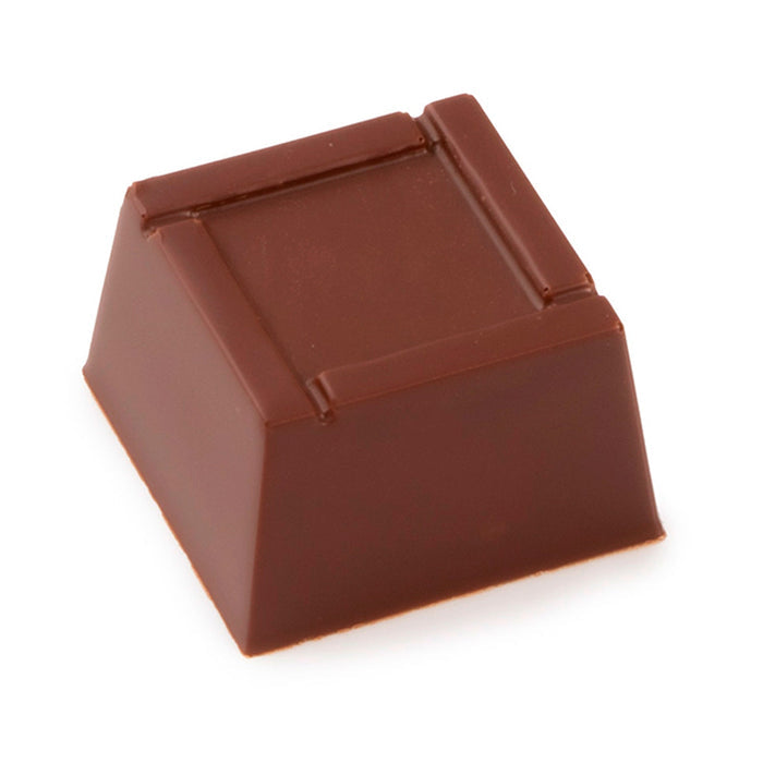 Martellato square ST polycarbonate chocolate mold with 30 cavities for professional praline and bonbon production