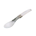 Martellato stainless steel ice cream spatula with transparent handle product image,
Martellato professional gelato spatula with ergonomic transparent handle,
Martellato stainless steel spatula for serving ice cream, gelato, and frozen desserts