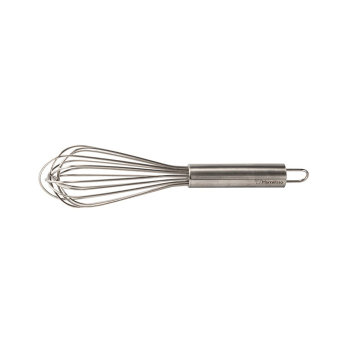 Martellato stainless steel 8-wire whisk 12 inch professional kitchen tool
