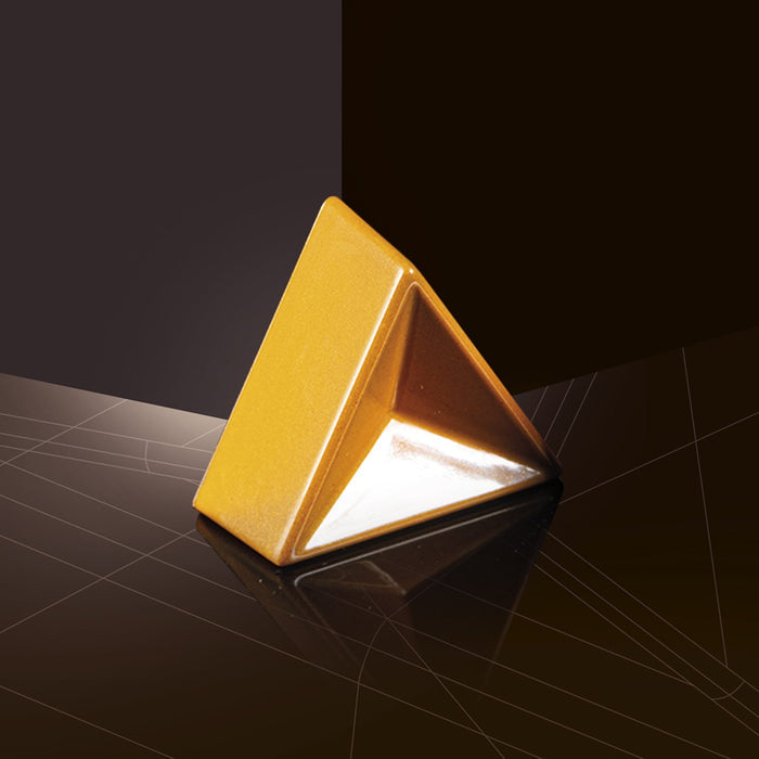 MA1009 Martellato triangular praline polycarbonate chocolate mold with 24 cavities