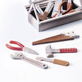 Martellato 20WT01 working tools chocolate mould set with four tool-shaped cavities for novelty chocolate creations