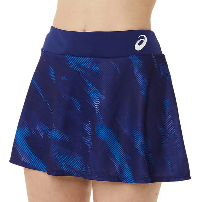 Asics Match Graphic Women Tennis Skort - Dive Blue