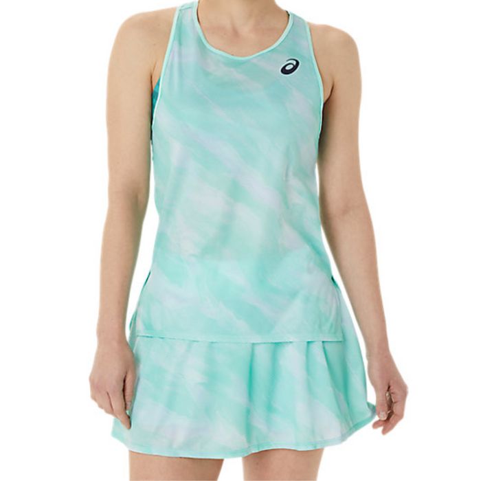 Asics Match Graphic Women Tennis Tank - Fresh Ice