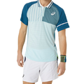 Asics Match Men Tennis Polo Shirt - Aquamarine