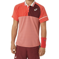 Asics Match Men Tennis Polo Shirt - Red Snapper