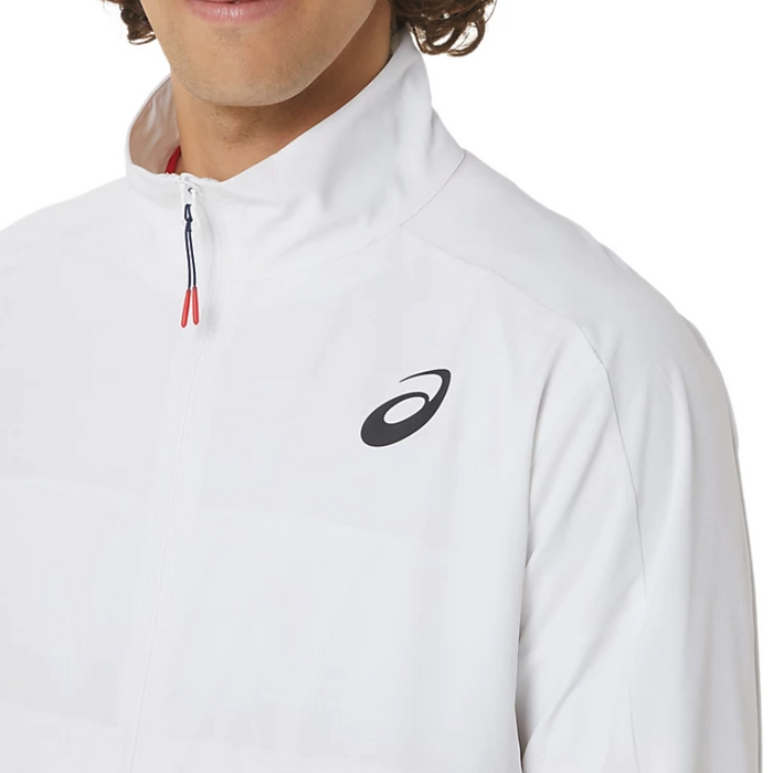 Asics Match Mens Tennis Jacket - Brilliant White