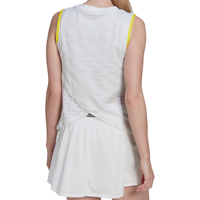 Adidas Match Performance London Women Tennis Tank Top - White