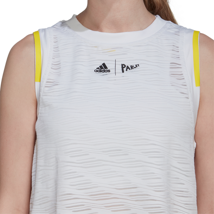 Adidas Match Performance London Women Tennis Tank Top - White