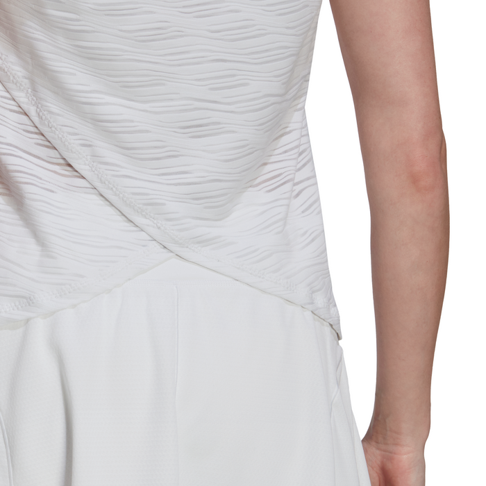 Adidas Match Performance London Women Tennis Tank Top - White