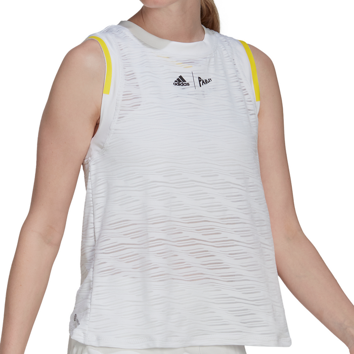 Adidas Match Performance London Women Tennis Tank Top - White