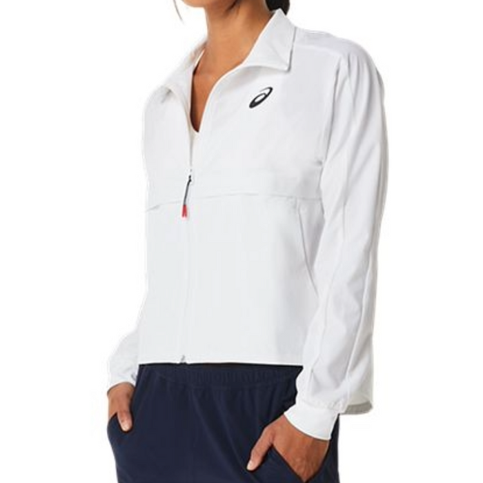 Asics Match Women Tennis Jacket - Brilliant White