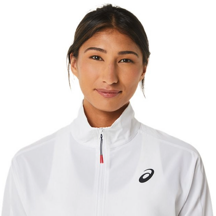 Asics Match Women Tennis Jacket - Brilliant White