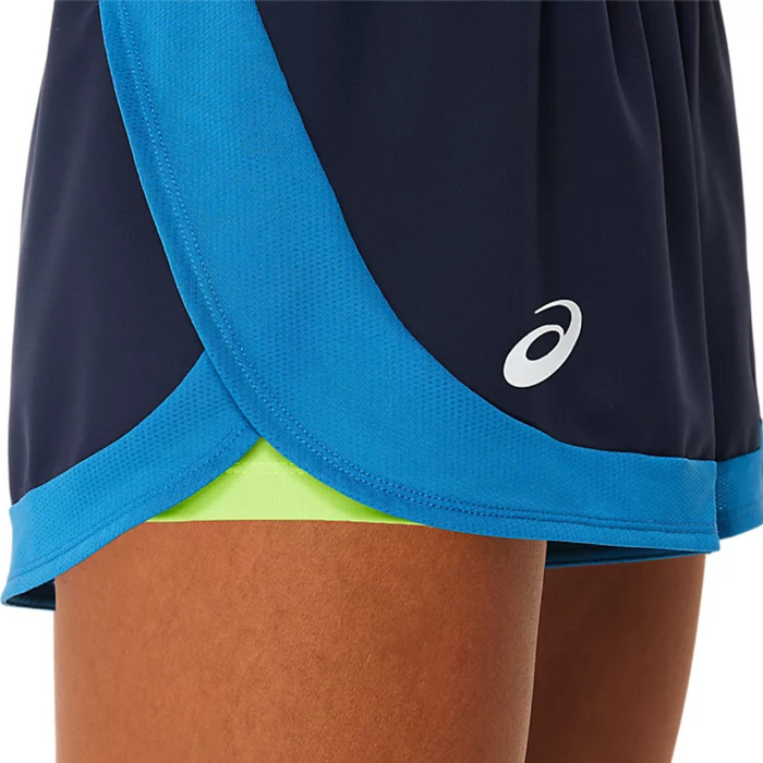 Asics Match Women Tennis Short - Midnight/Hazard Green