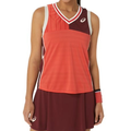 Asics Match Women Tennis Tank - Red Snapper